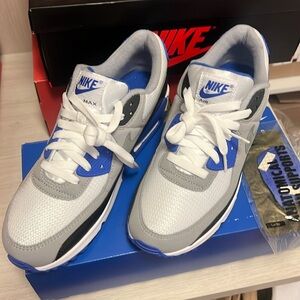 Brand new Sz 10 Nike Sz 10 Air Max 90 ‘Royal’ w/ Box